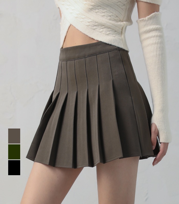 Weekend Pleats Skirt - 3COL