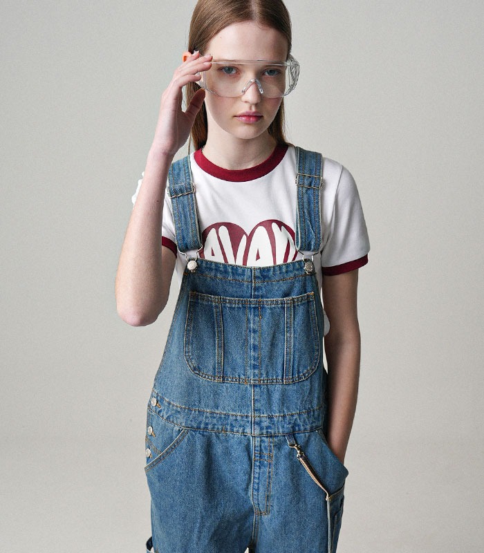 Rupy Overall Wide Pants BLUE